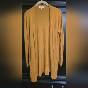 Grace & Lace Golden Open Cardigan